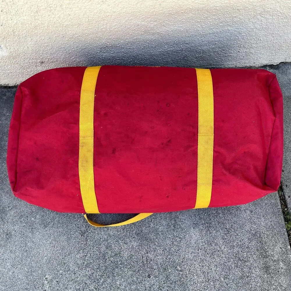 Mountain View Marauders Red Large Duffle Bag Pop Warner